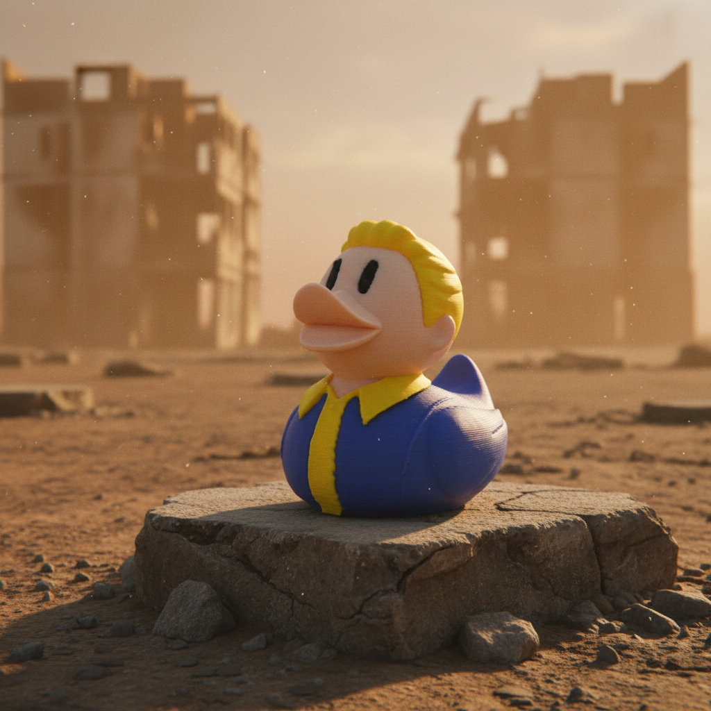 Fallout Boy Vault Suit Duck