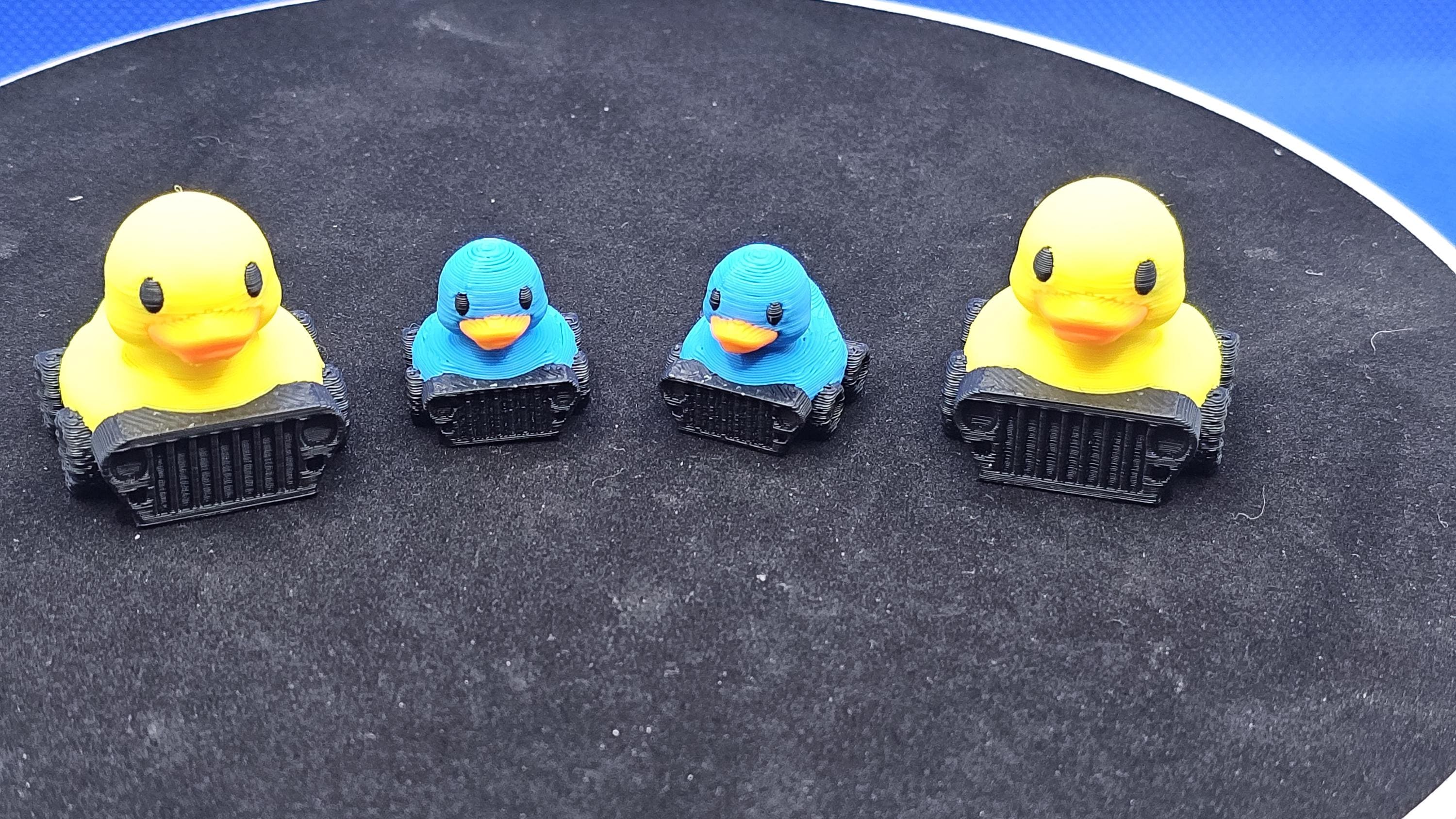 3D Printed Jeep Ducks • Mini Cruise Duck Adventure Toy • Hide & Find Cruise Collectible