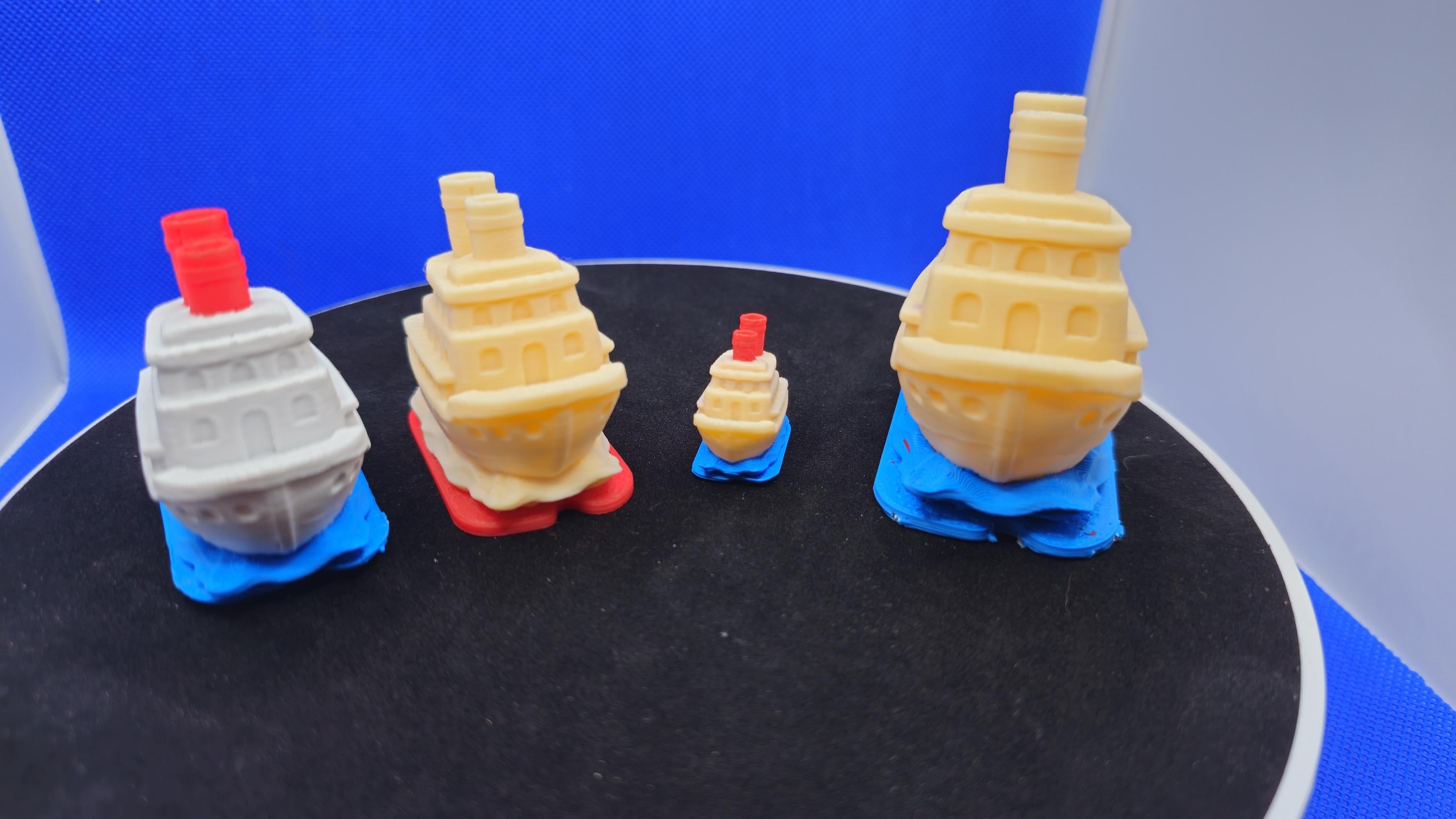 3D Printed Chibi Cruise Ship Collectible • Cruise Duck Hunt Game Prize
