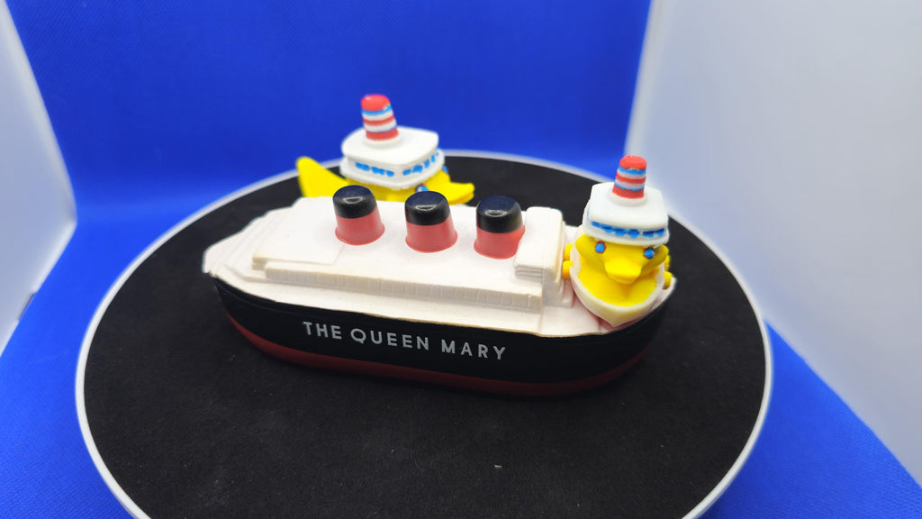 3D Printed Cruise Duck Figurine • Nautical Hunt Collectible Fun