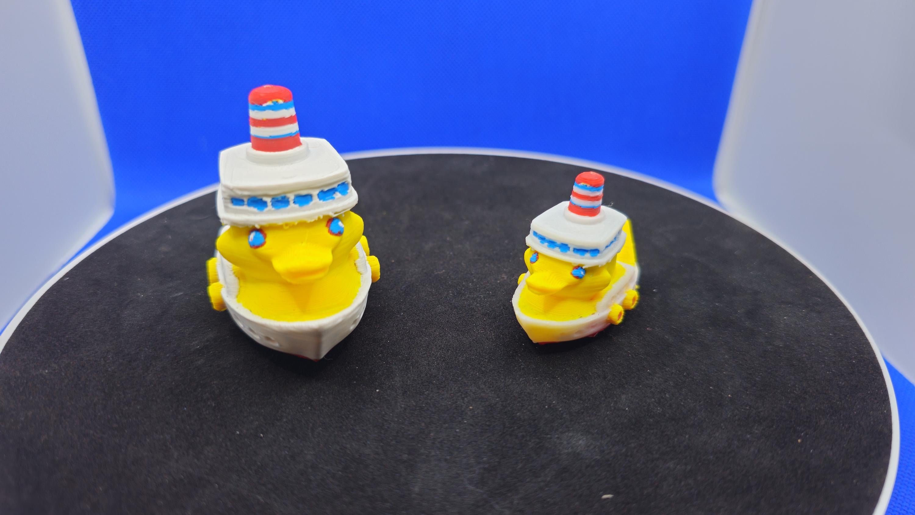 3D Printed Cruise Duck Figurine • Nautical Hunt Collectible Fun