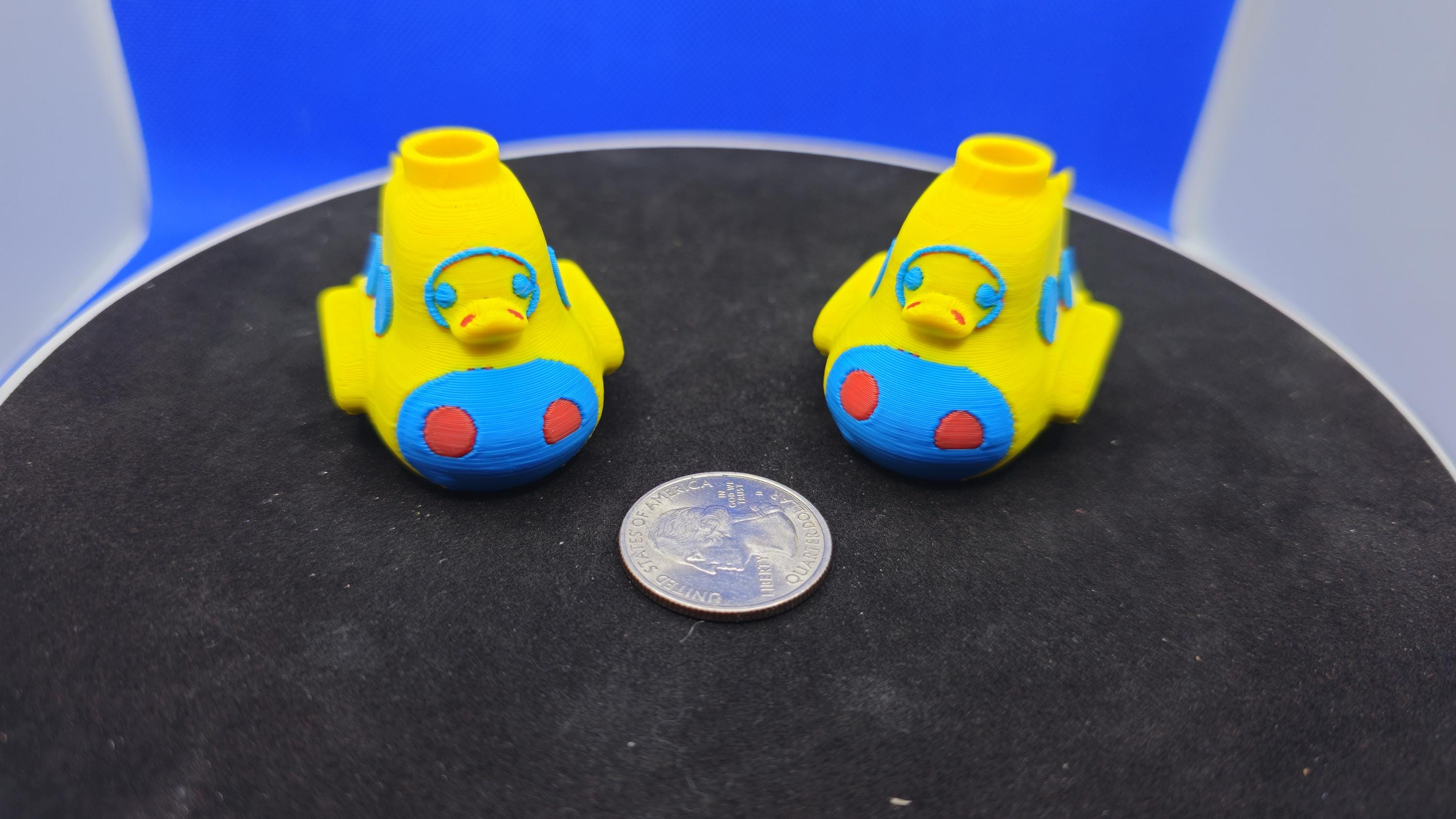 3D Printed Chibi Duck Submarine • Cruise Duck Hunt Toy