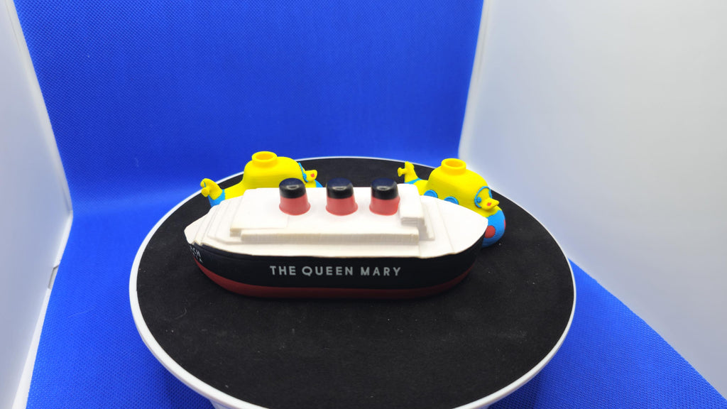 3D Printed Chibi Duck Submarine • Cruise Duck Hunt Toy