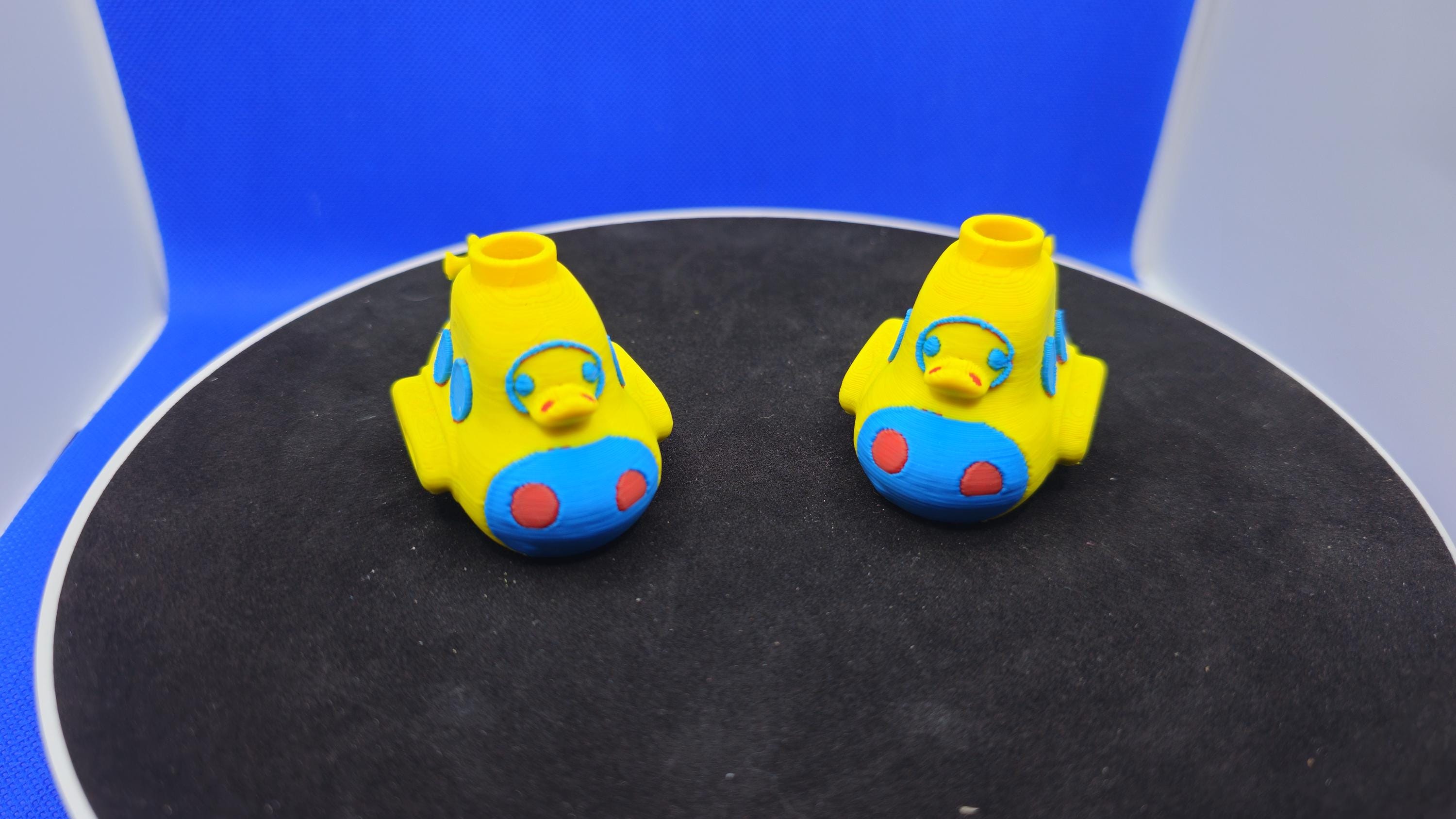 3D Printed Chibi Duck Submarine • Cruise Duck Hunt Toy