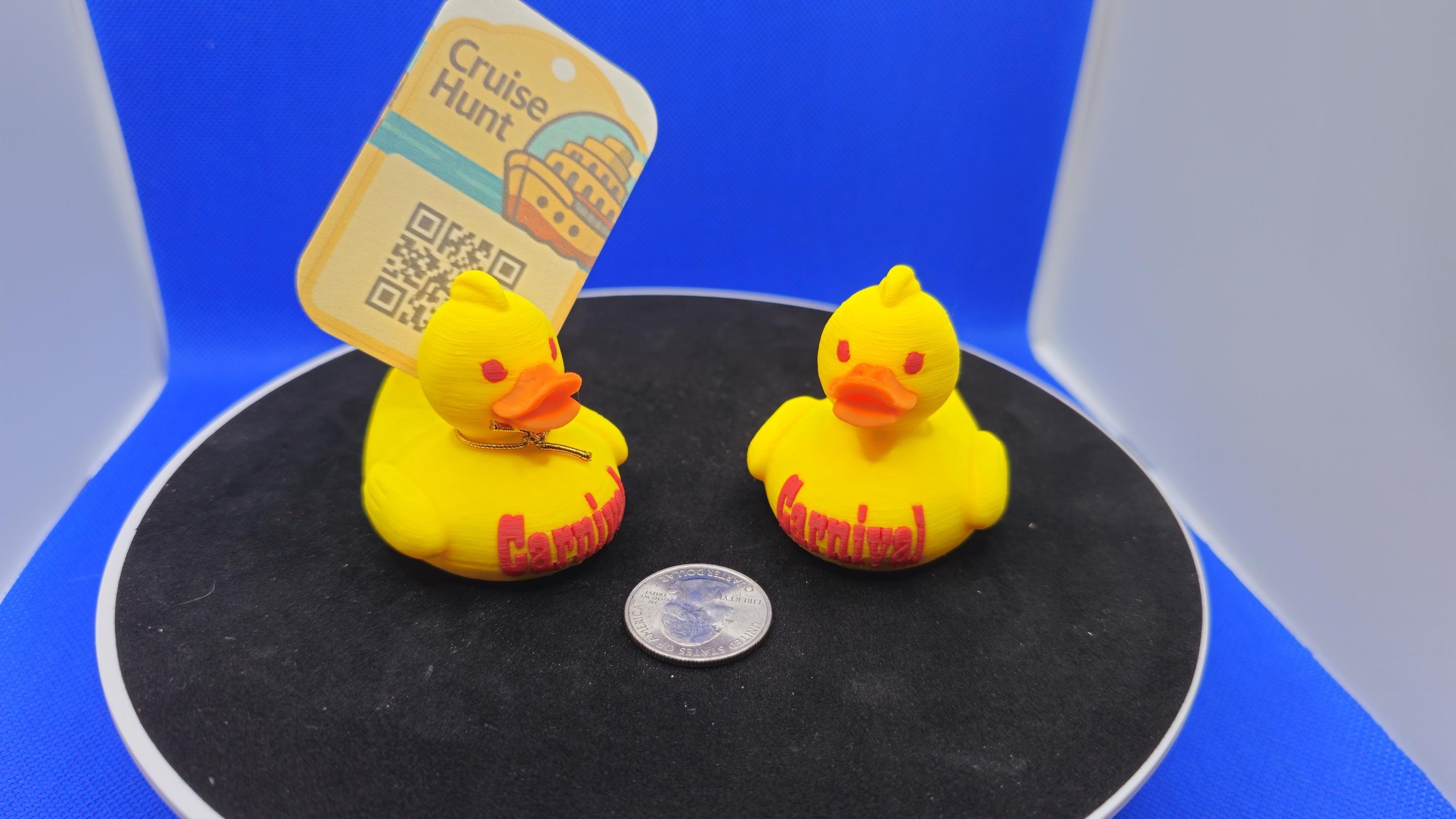 3D Printed Party Cruise Duck – Embarkation Day Hide and Find Toy