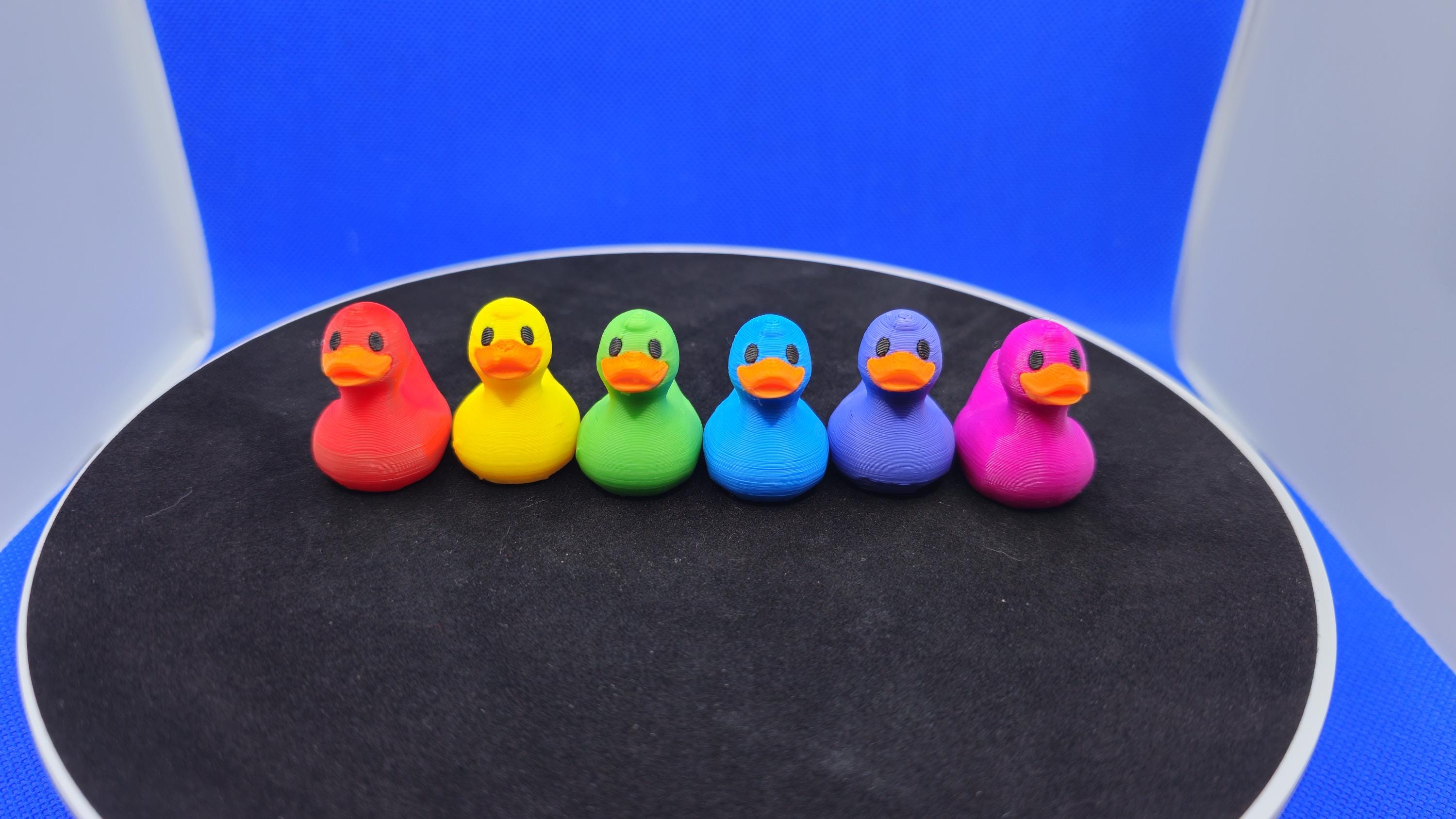 Tiny 3D Printed Ducks • Mini Cruise Duck Hunt Toys • PLA Hide & Find Cruise Gift