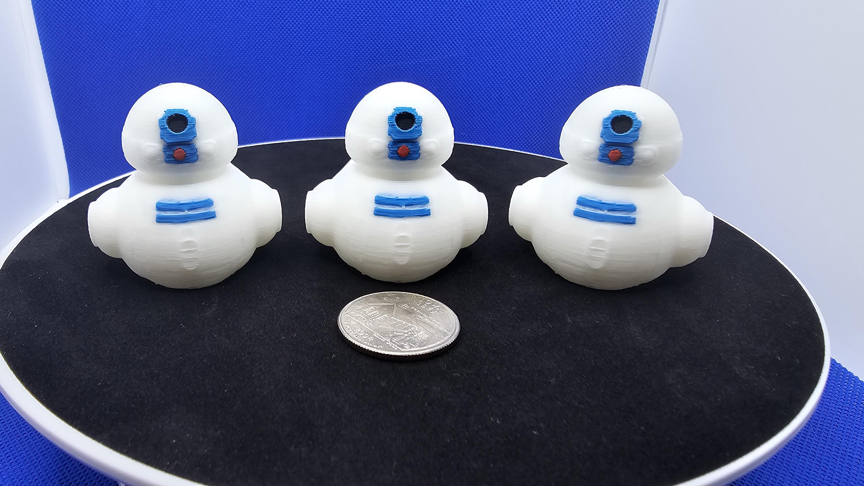 R2-D2 Duck Figurine • Fan-Made Sci-Fi Droid Collectible for Cruise Hunts