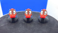 Dark Maul Inspired Duck Figurine – Red Black Sci‑Fi Cruise Villain