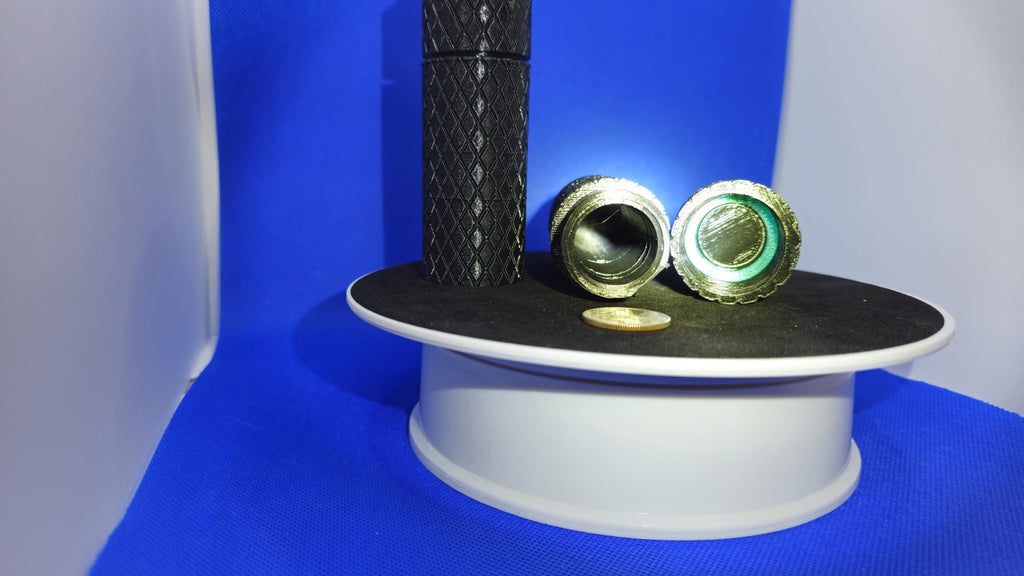 Waterproof PETG Capsule – 4" Dry Container with TPU Gasket for Beach Adventures