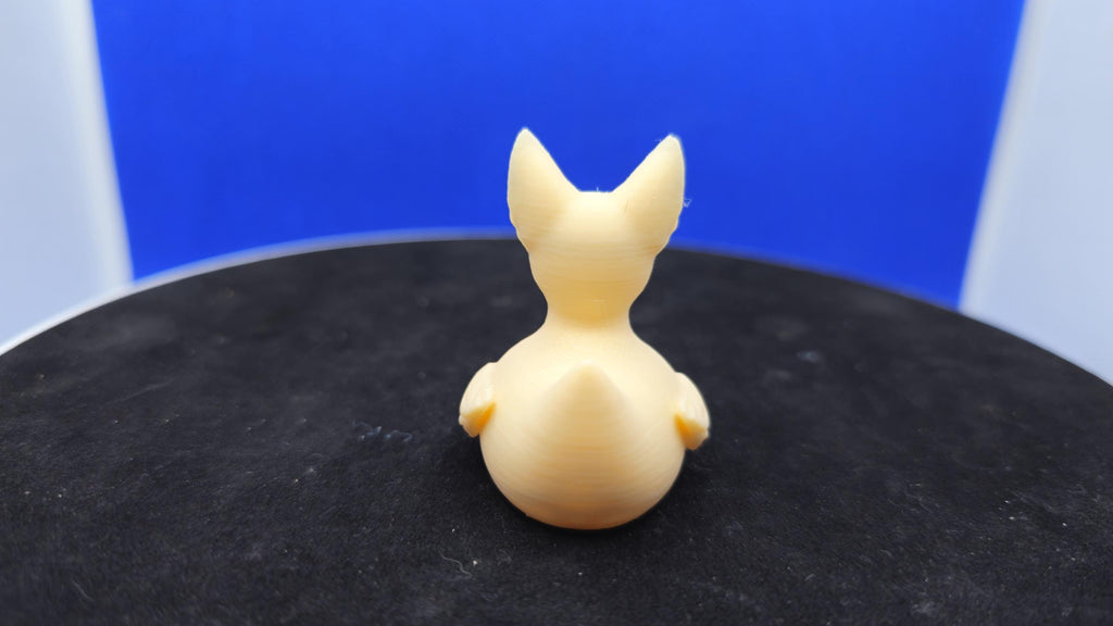 Sphynx Cat Duck Hybrid, 3D Printed Collectible, Cruise Duck Hunt Toy