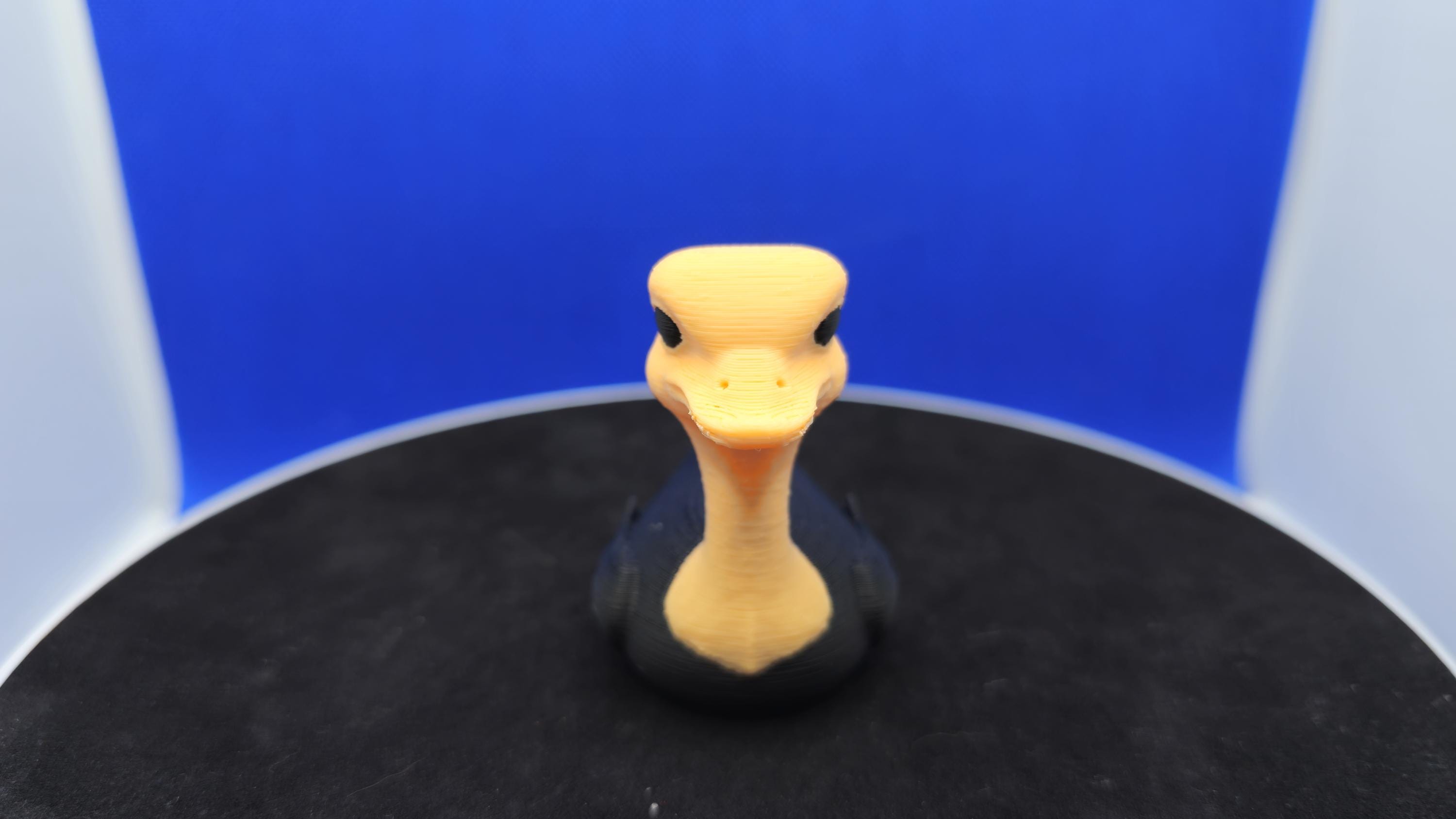 Ostrich Duck Figurine – 3D Printed Safari Hybrid Collectible Toy