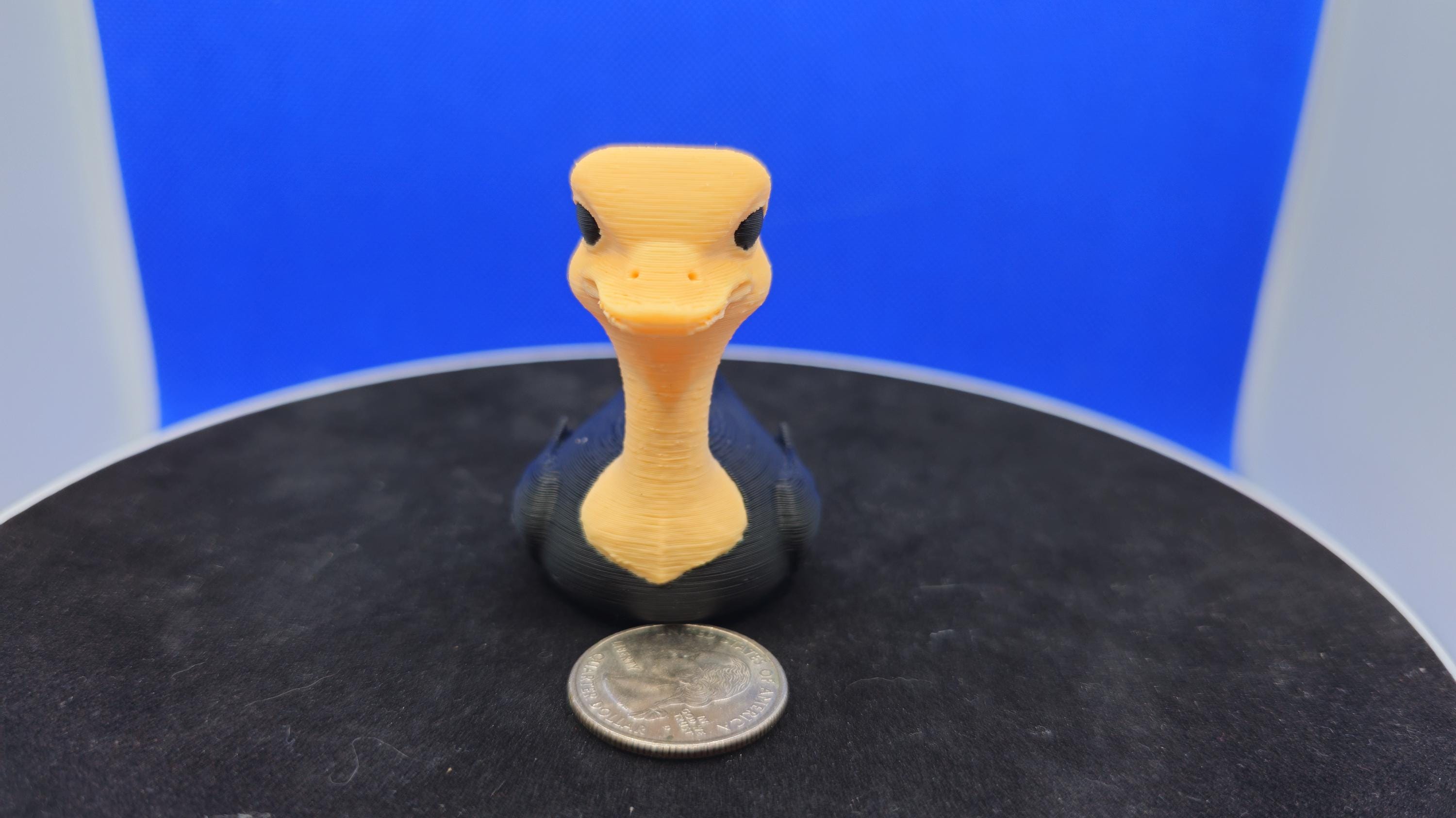 Ostrich Duck Figurine – 3D Printed Safari Hybrid Collectible Toy