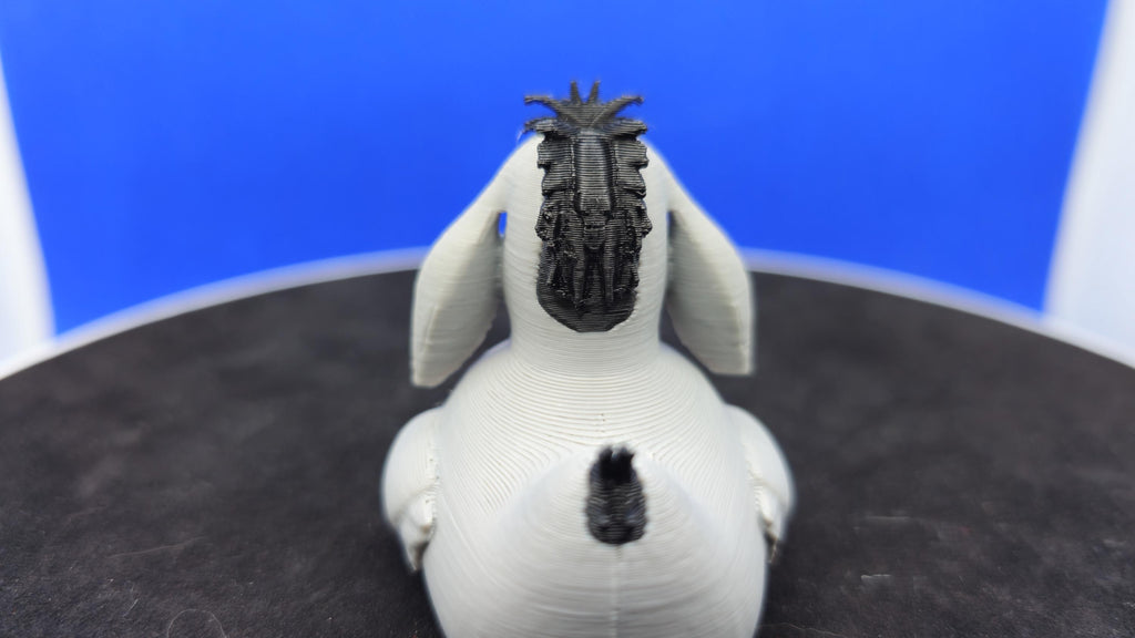 Eeyore-Style Donkey Duck Figurine – 3D Printed Collectible for Cruise Duck Hunt