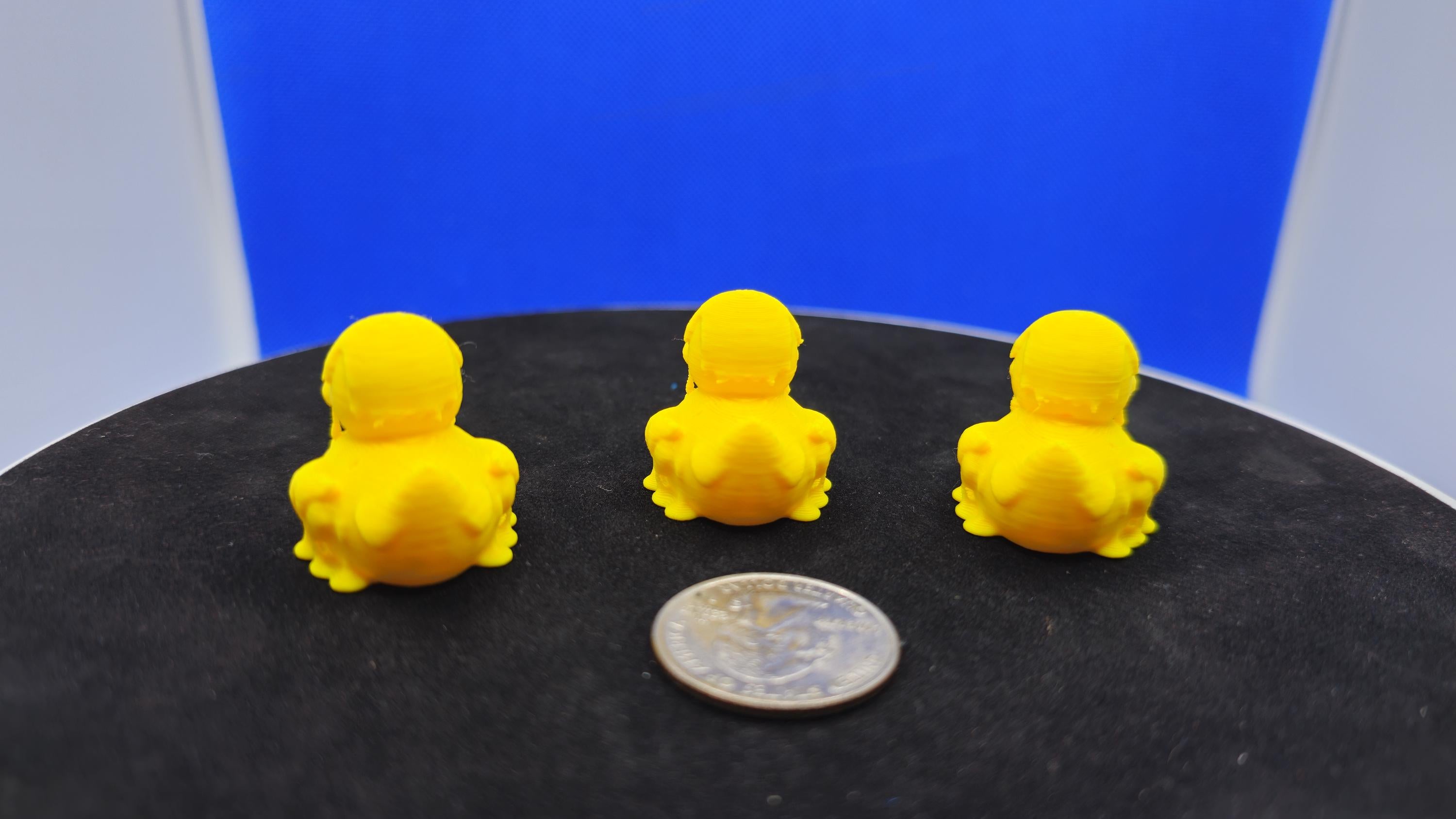 Melting Tropical Sun Duck Figurine – Mini Summer Collectible, Cruise Duck, Shelf Decor