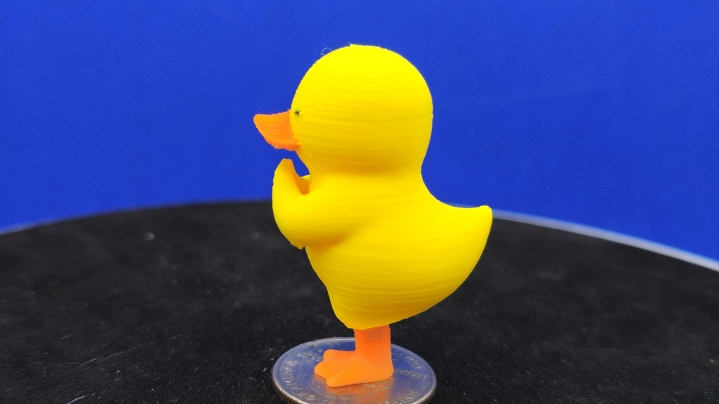 Yoga Duck Figurine • Tree Pose Balance, Cruise Hunt Gift, PLA Wellness Decor
