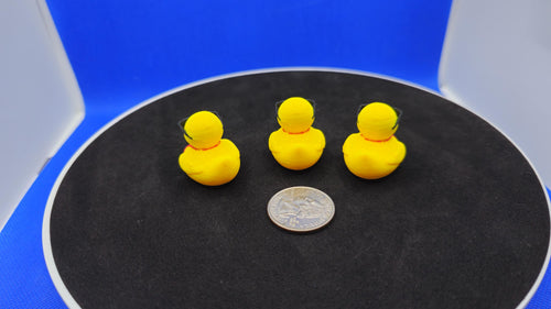 Bikini Sunglasses Duck Figurine – Tropical Vacation Mini Duck, PLA Decor