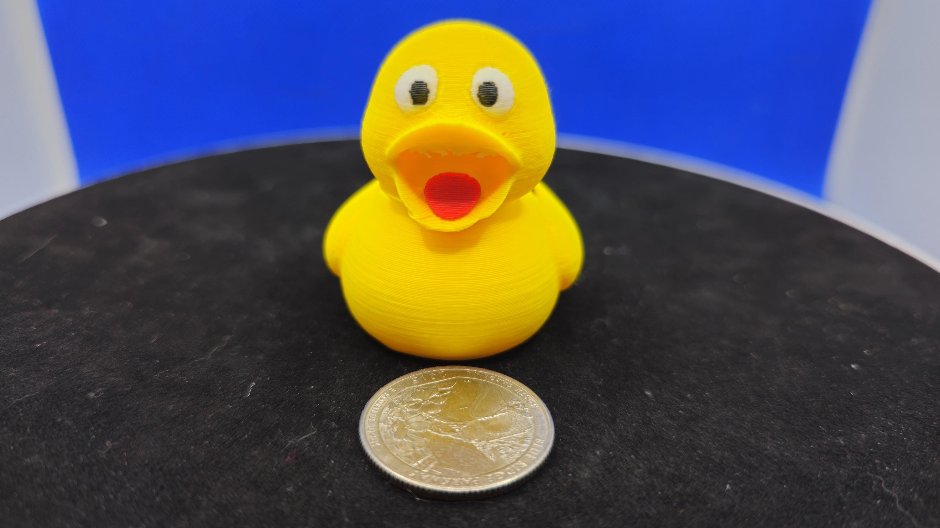 Screaming Duck, 3D Printed Chaos Energy Mini Duck, Funny Surprise Toy