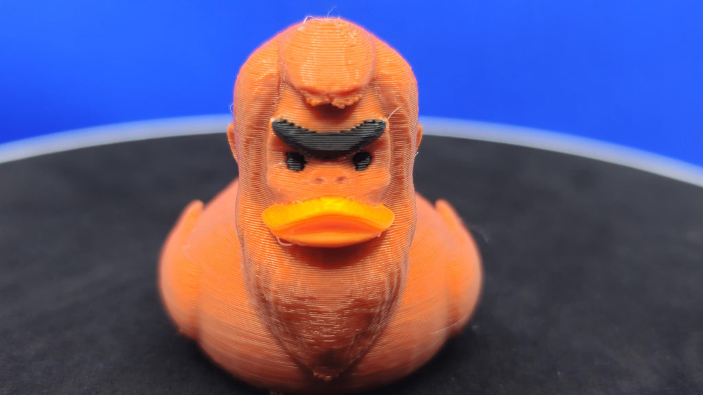 Bigfoot Duck – 3D Printed Forest Legend Mini Duck, Sasquatch Inspired Toy