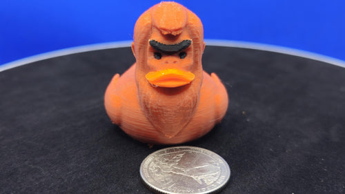 Bigfoot Duck – 3D Printed Forest Legend Mini Duck, Sasquatch Inspired Toy