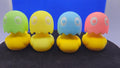 Glow in the Dark Arcade Ghost Ducks — Blinky, Pinky, Inky & Clyde (Choose Your Color)