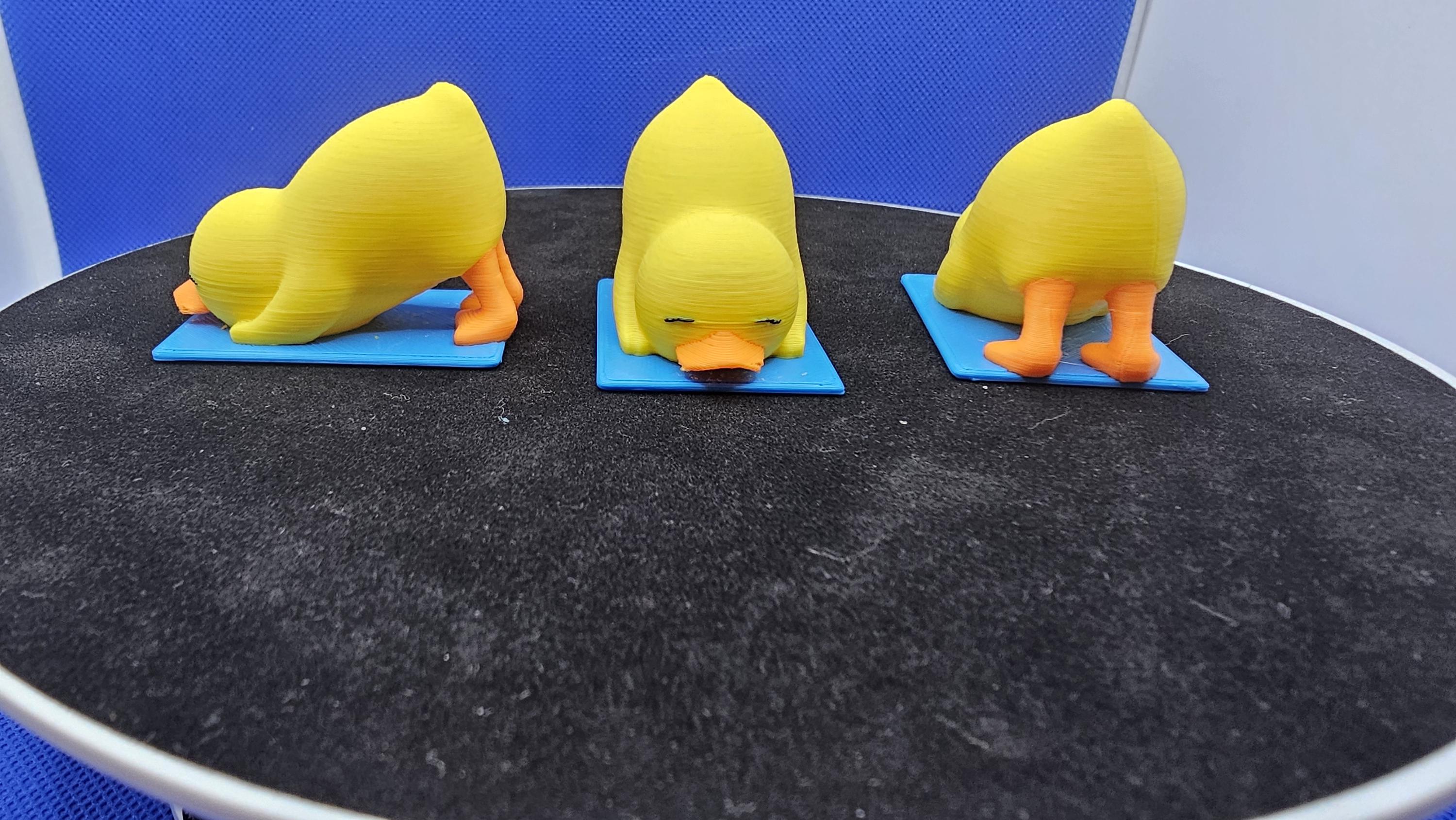 Downward Dog Duck Figurine • Yoga Pose, Meditation, Cruise Hunt Gift