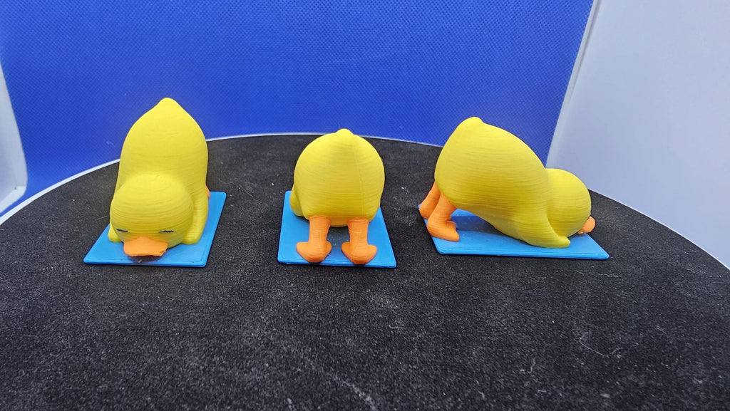 Downward Dog Duck Figurine • Yoga Pose, Meditation, Cruise Hunt Gift