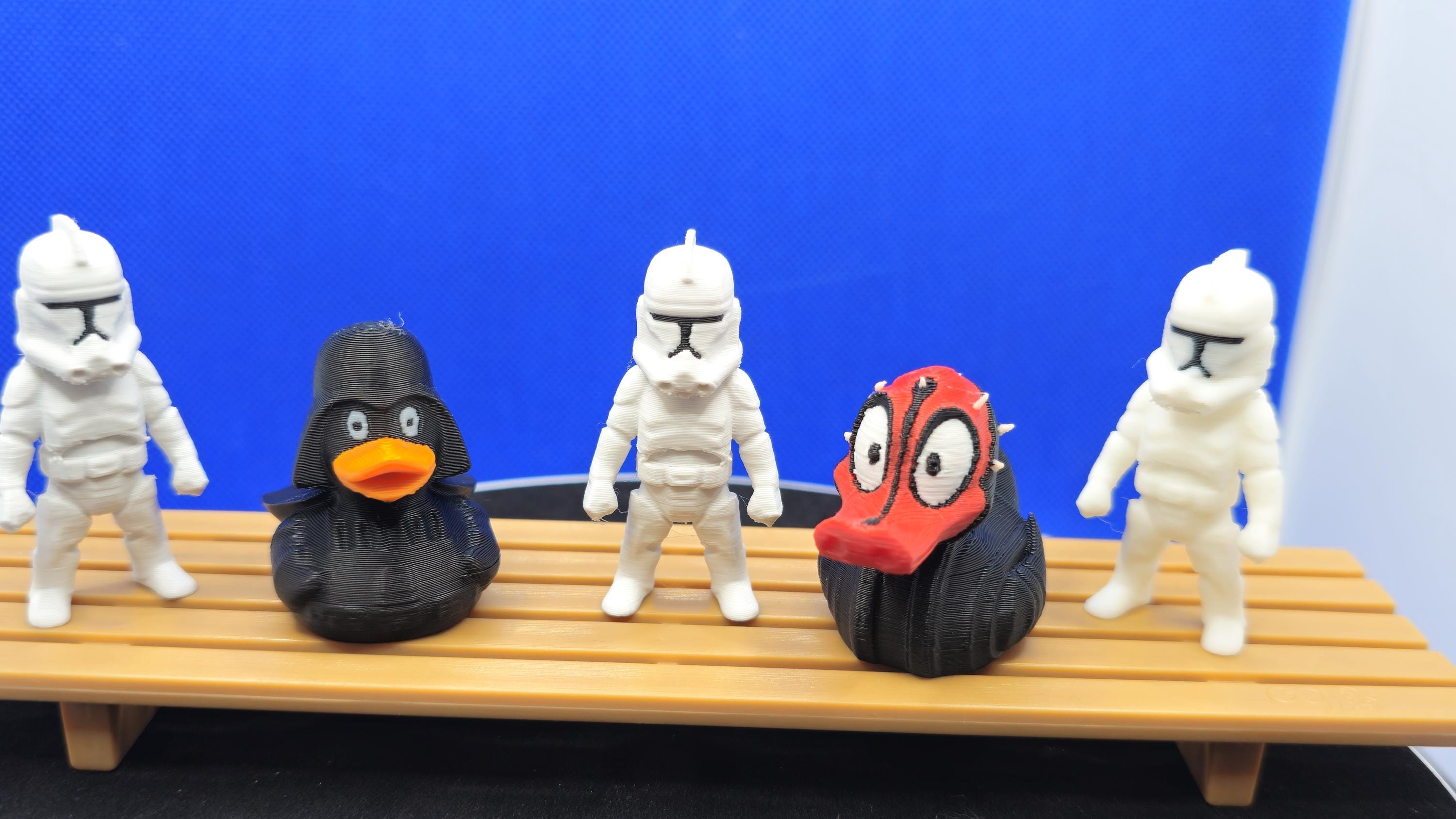 Mini Space Trooper Figurine • 3D Printed Soldier Collectible • PLA Armor Toy