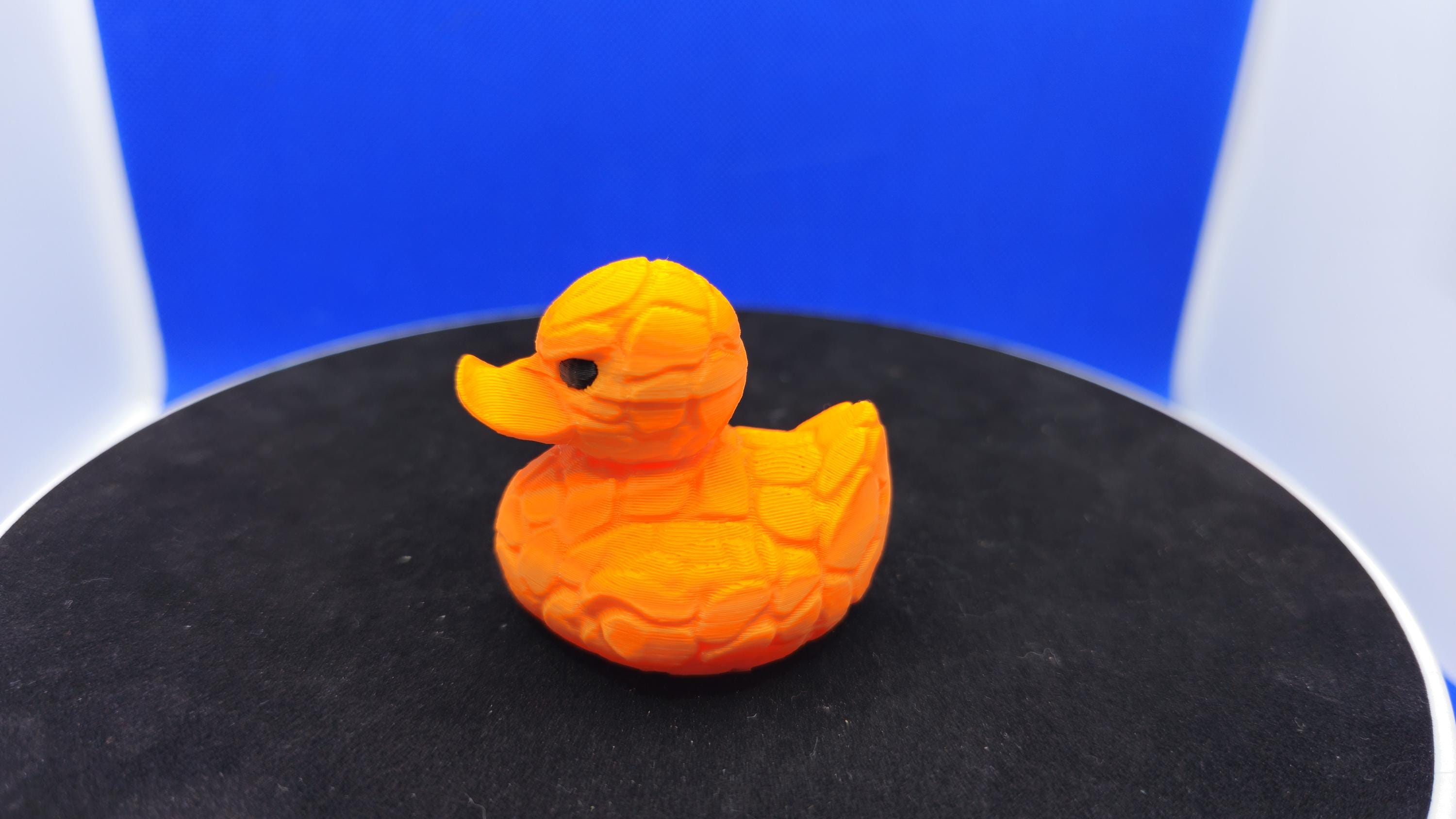 The Thing Duck — Rocky Orange Hero Duck Figurine