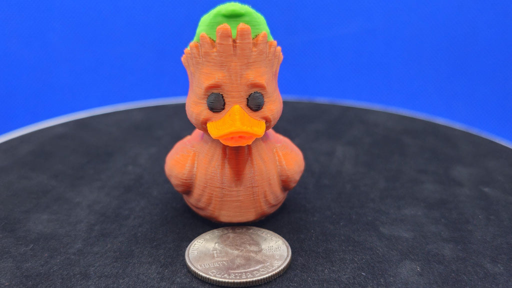 Groot Duck Figurine | Tree Guardian, Sci-Fi Collectible, Cruise Hunt Toy