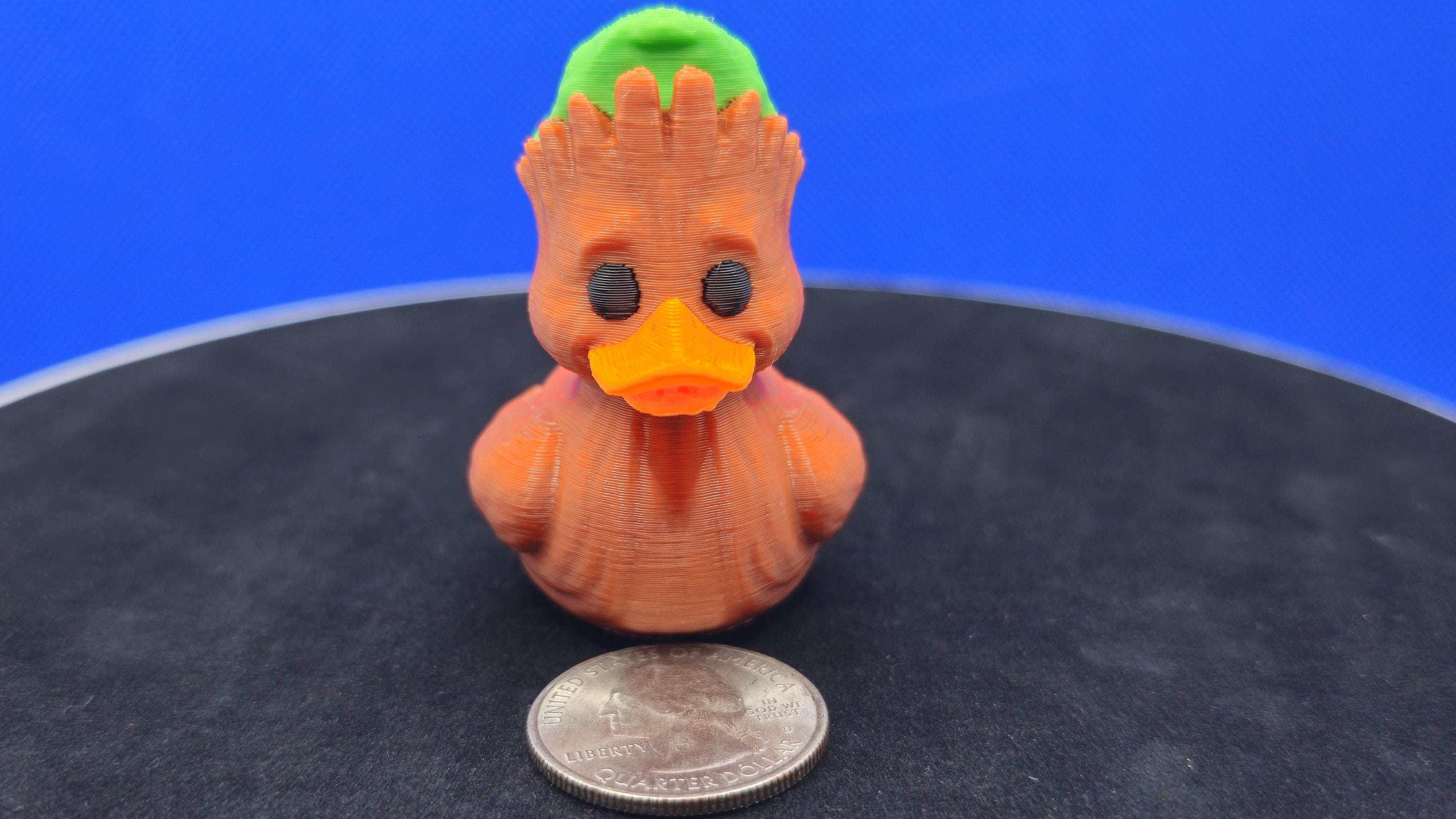 Groot Duck Figurine | Tree Guardian, Sci-Fi Collectible, Cruise Hunt Toy