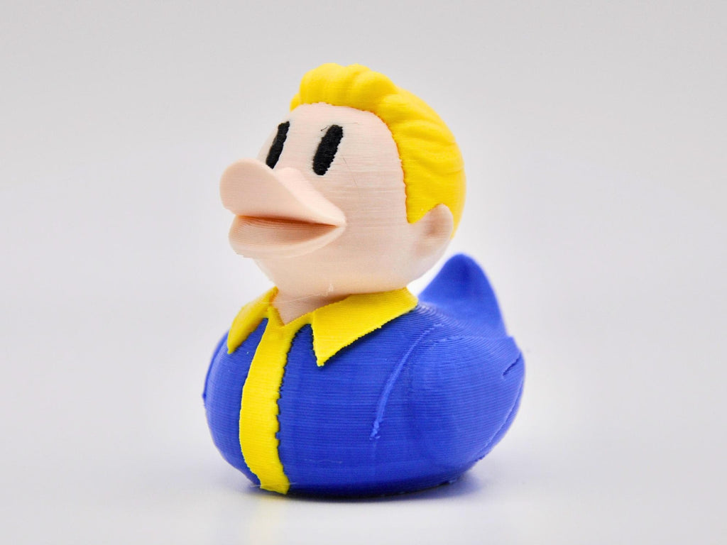 Fallout Boy Vault Suit Duck | 3D Printed Collectible Figurine