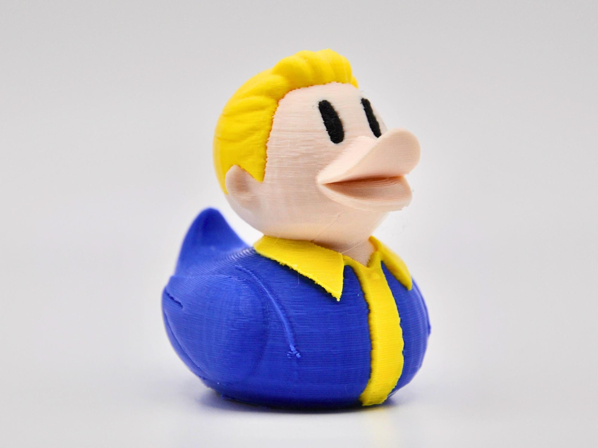 Fallout Boy Vault Suit Duck | 3D Printed Collectible Figurine