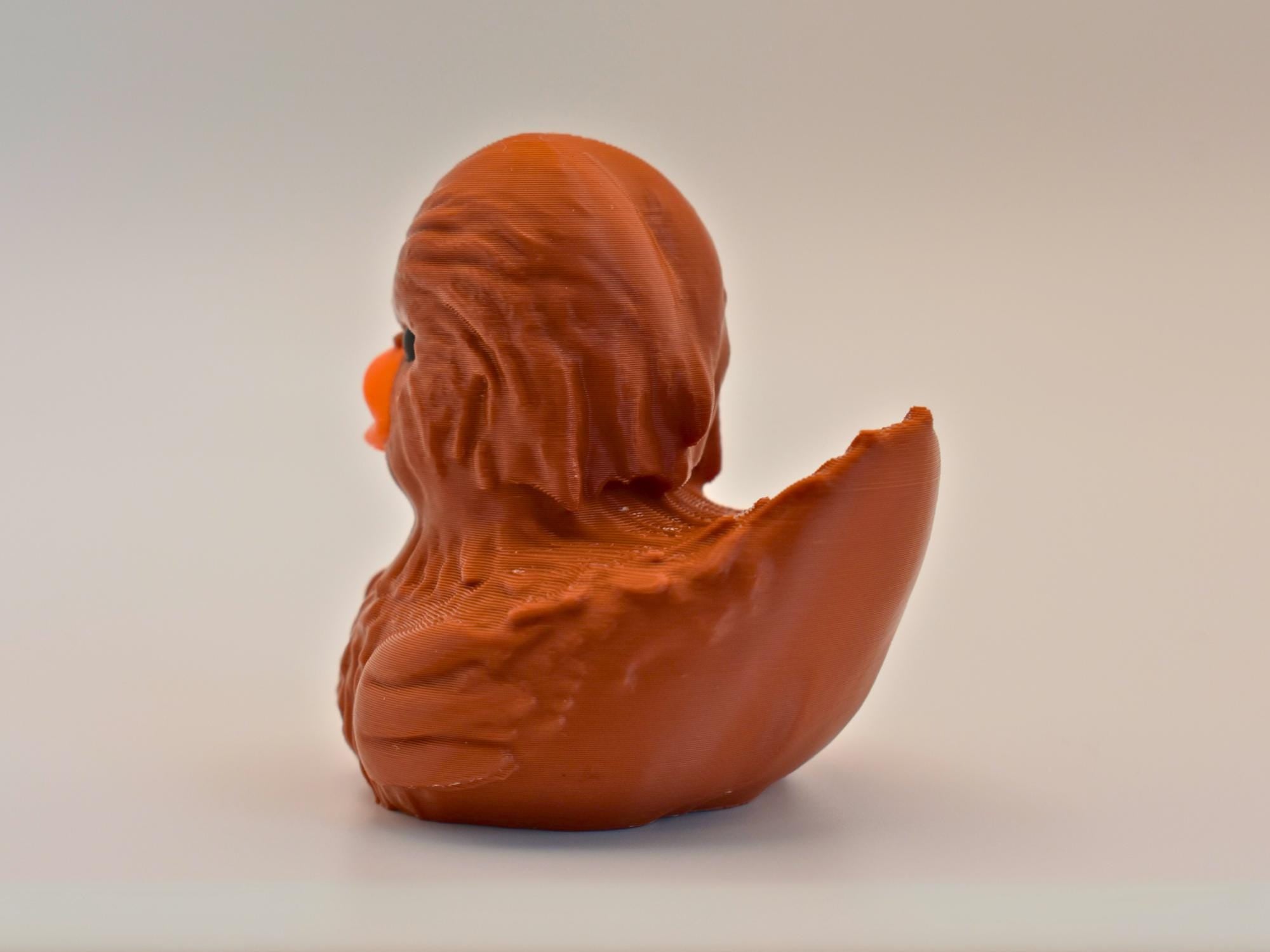 Chewbacca Wookiee Duck Figurine | 3D Printed Cruise Duck Toy