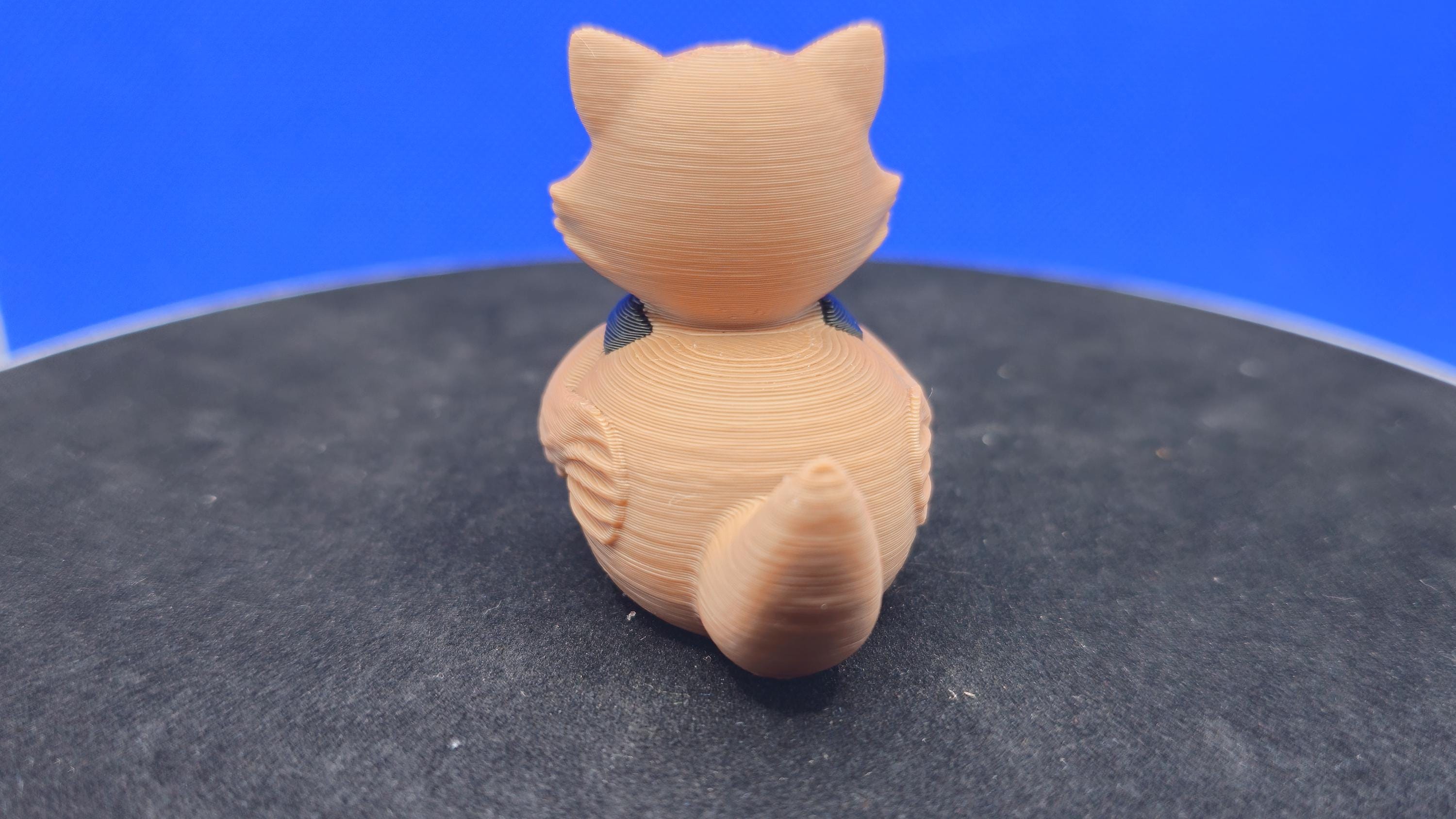 Rocket Raccoon Duck • 3D Printed Space Hero Collectible (2" H)