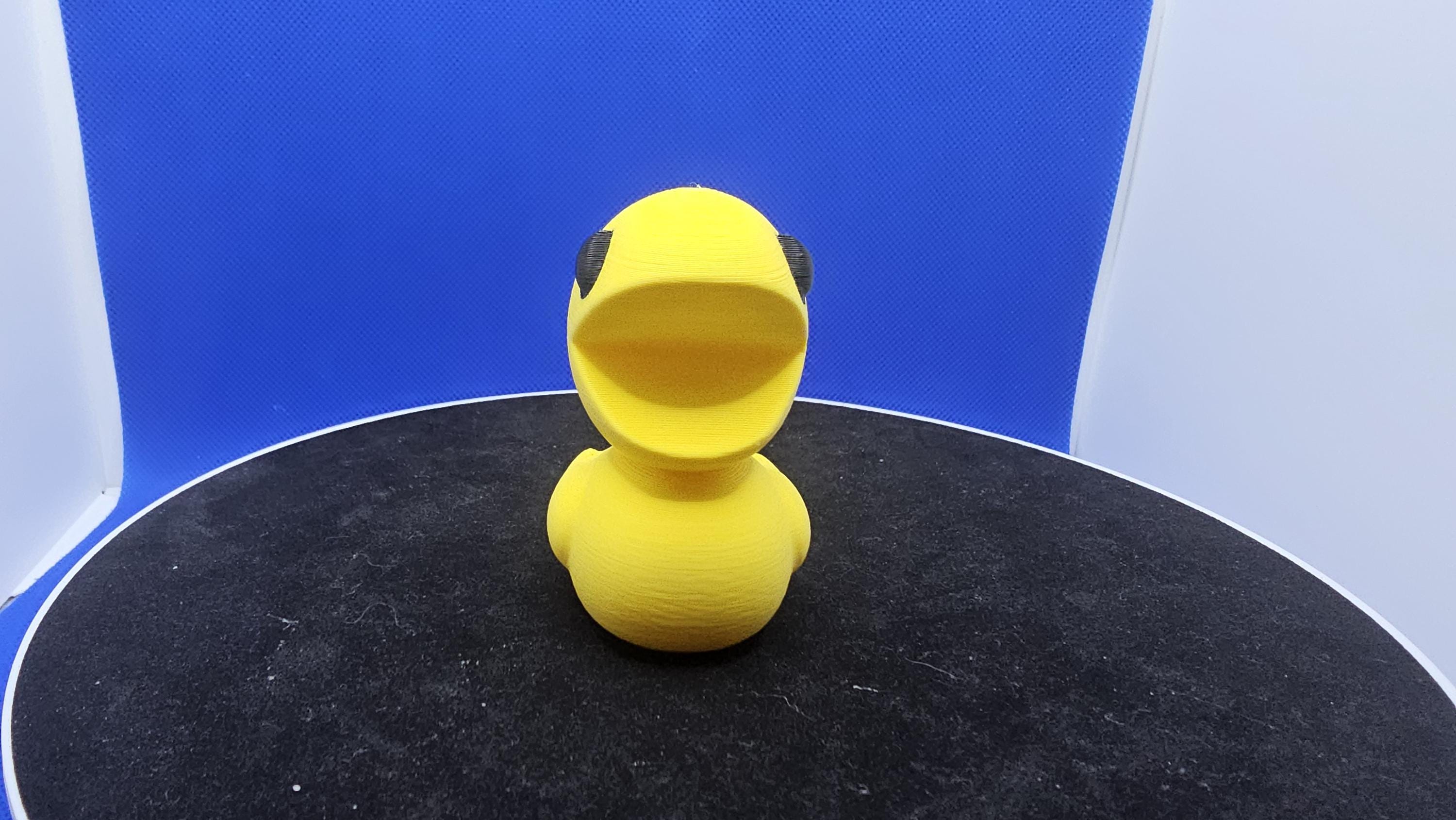 Mr. Pacman Duck — Retro Arcade Mini Duck Figurine