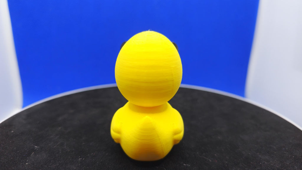 Mr. Pacman Duck — Retro Arcade Mini Duck Figurine