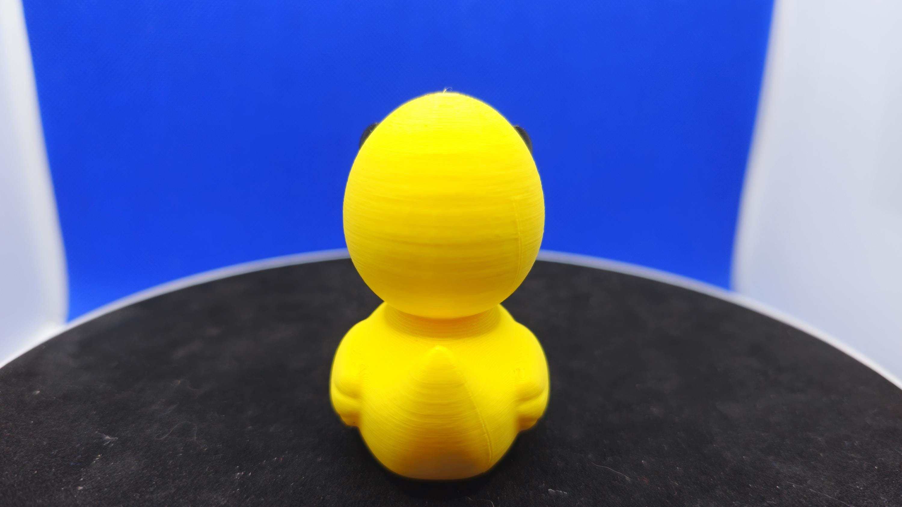 Mr. Pacman Duck — Retro Arcade Mini Duck Figurine