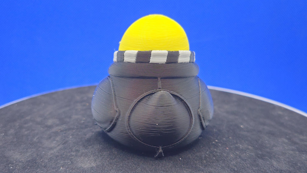 Gru‑Style Duck • Mini Villain Parody Cruise Duck • 3D Printed Collectible