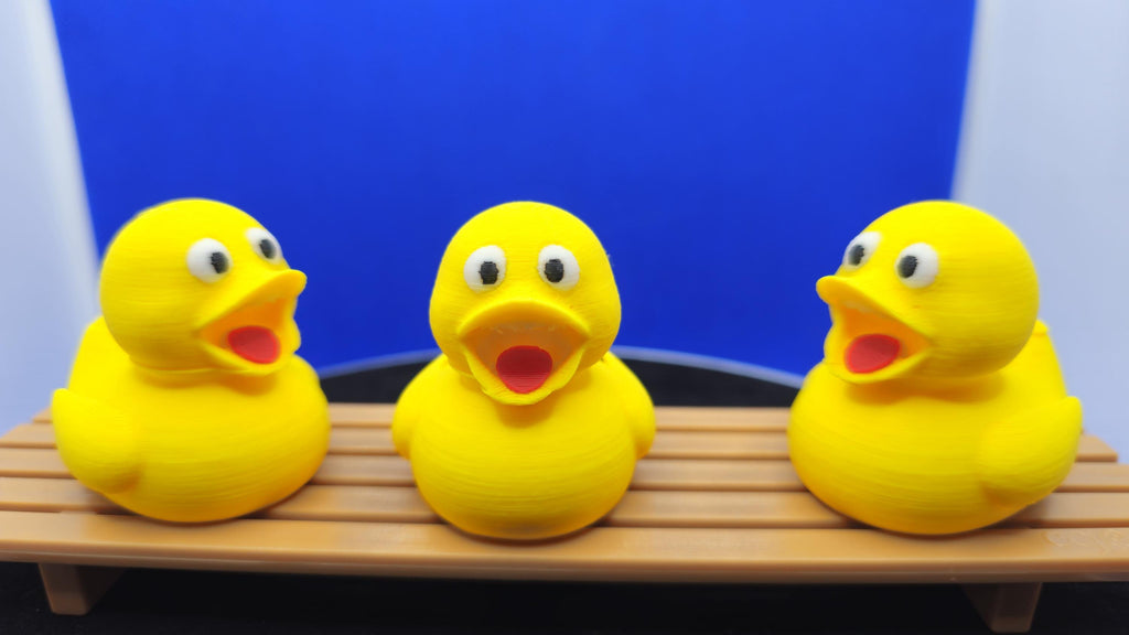 Screaming Duck, 3D Printed Chaos Energy Mini Duck, Funny Surprise Toy