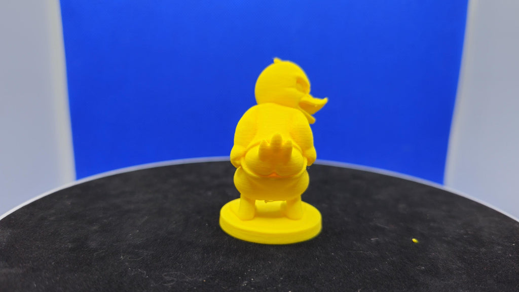 3D Printed Yellow Duck Figurine – Cheeky Prankster for Cruise Duck Hunts