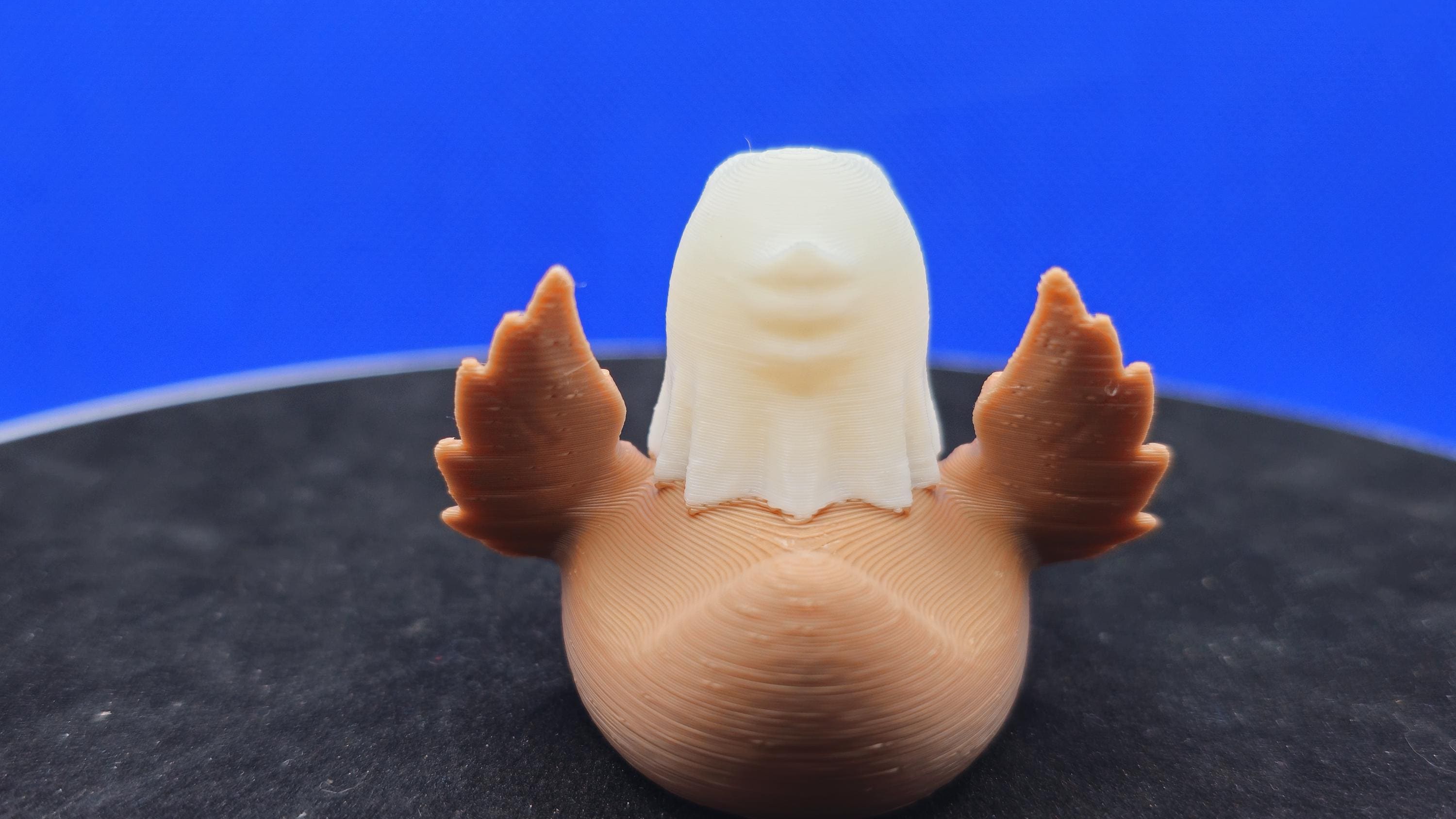 Patriotic Bald Eagle Duck Figurine – 3D Printed PLA Collectible Toy