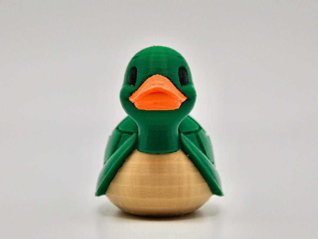 Turtle Duck • Cute Turtle‑Style Mini Duck • 3D Printed Cruise Duck • Green Animal Collectible • Fun Cruise Gift