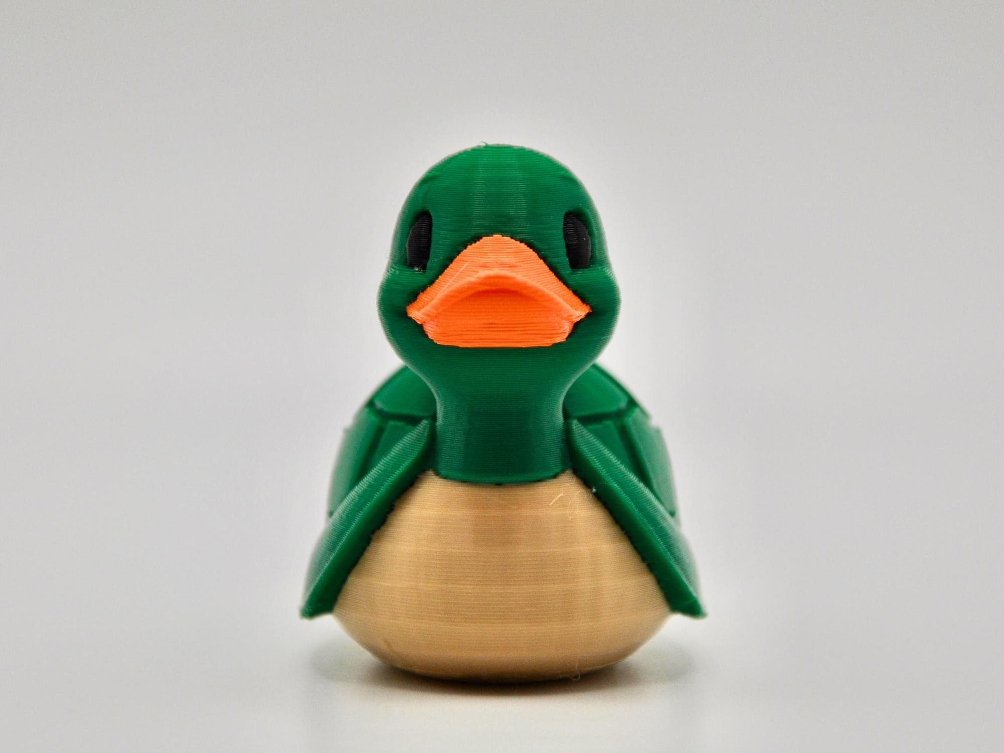 Turtle Duck • Cute Turtle‑Style Mini Duck • 3D Printed Cruise Duck • Green Animal Collectible • Fun Cruise Gift