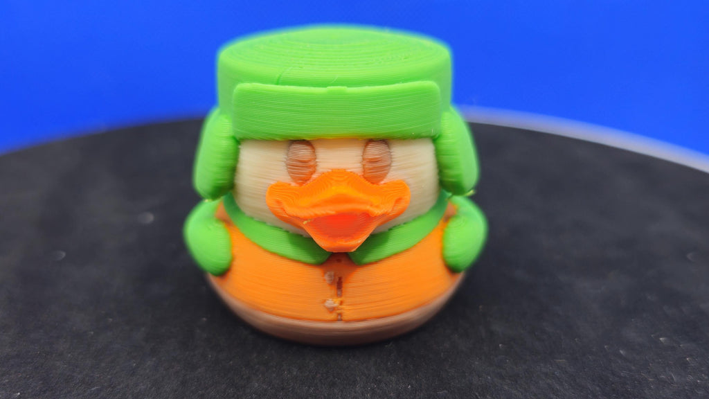 Kyle-Inspired Mini Duck Toy for Cruise Duck Hunts, Collectible Character Figure