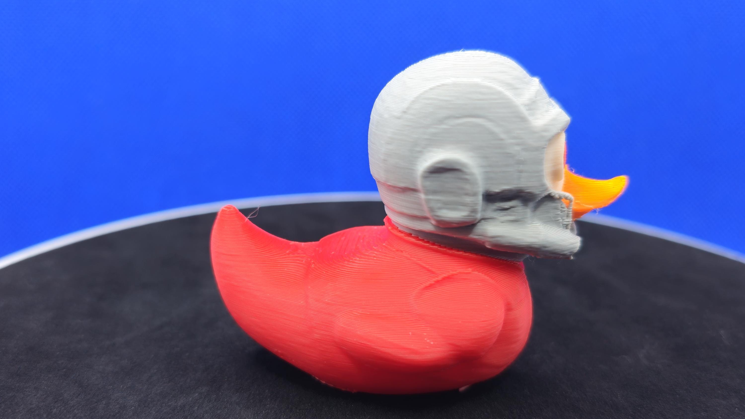 Star Lord Duck Figurine | 3D Printed Sci-Fi Collectible, Cruise Duck Hunt