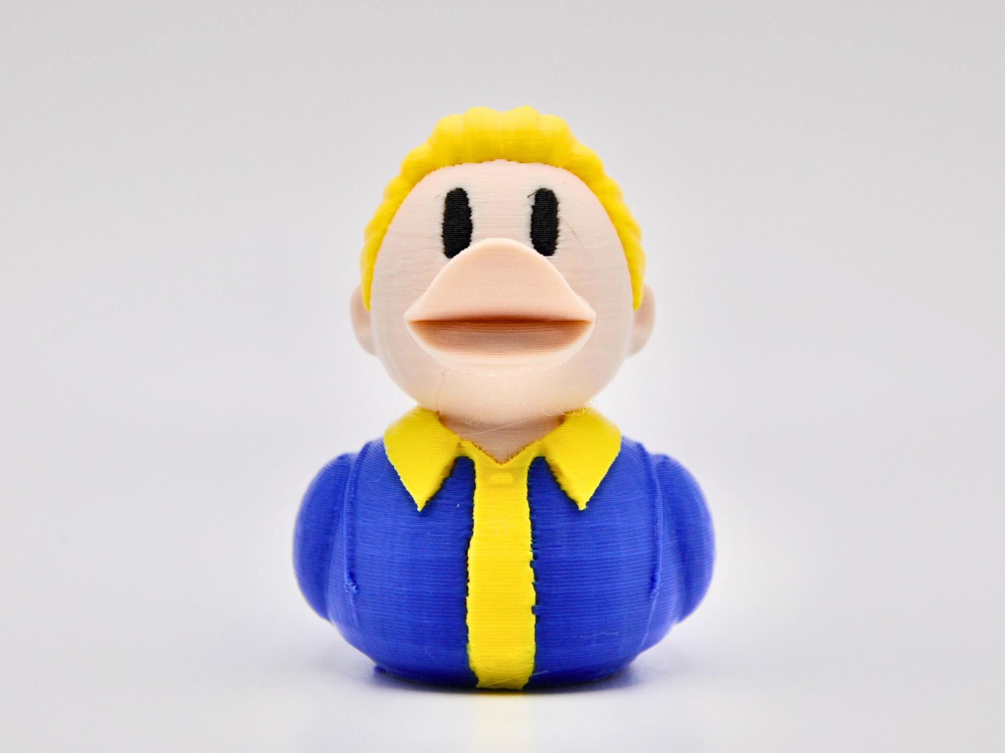 Fallout Boy Vault Suit Duck | 3D Printed Collectible Figurine