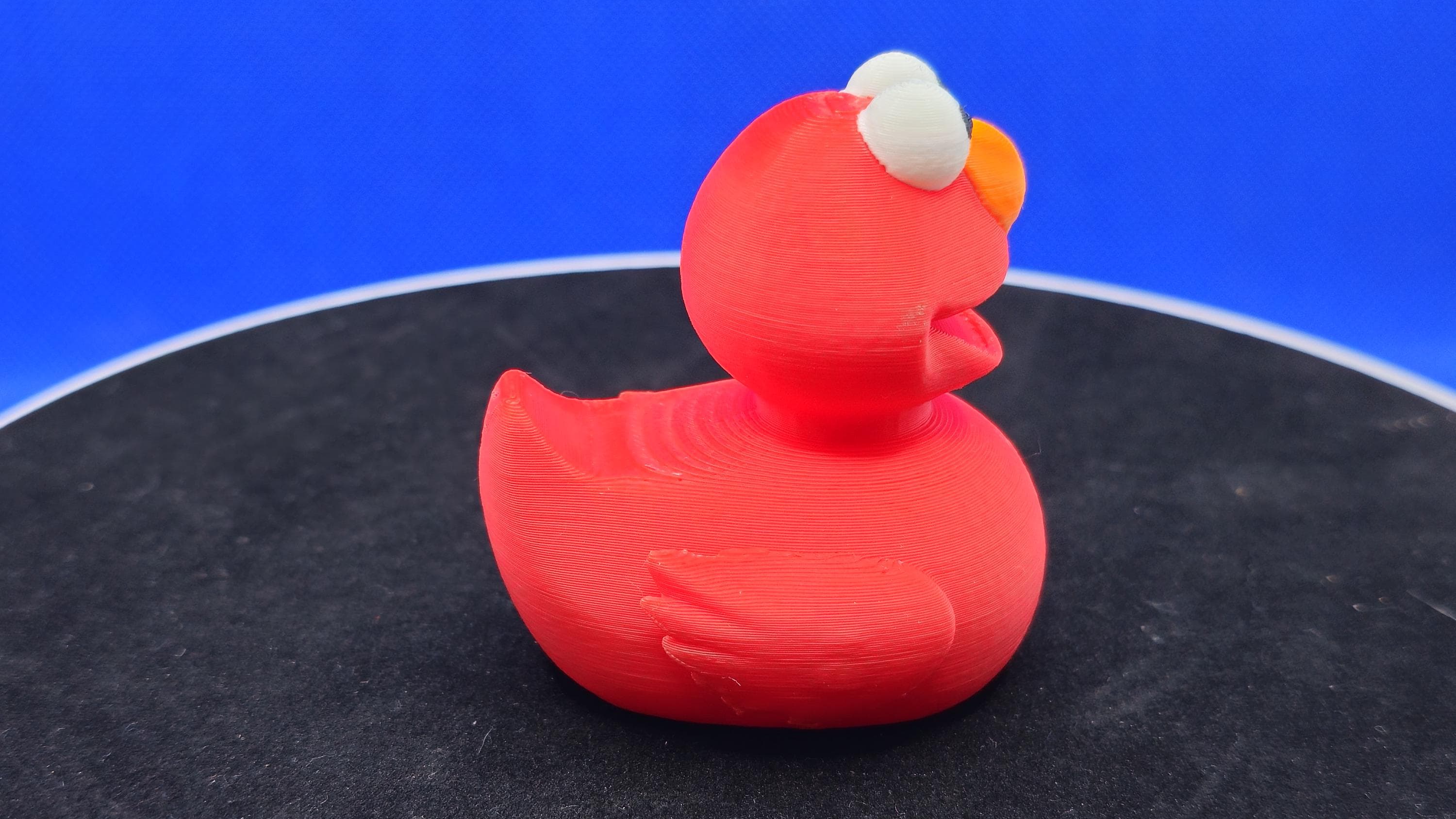 Elmo Style Duck • 3D Printed Mini Duck for Cruise Ship Fun