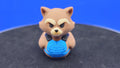 Rocket Raccoon Duck • 3D Printed Space Hero Collectible (2" H)