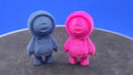 Squid Game Guard – Circle Mini – 3D Printed Collectible – K‑Drama Fan Gift