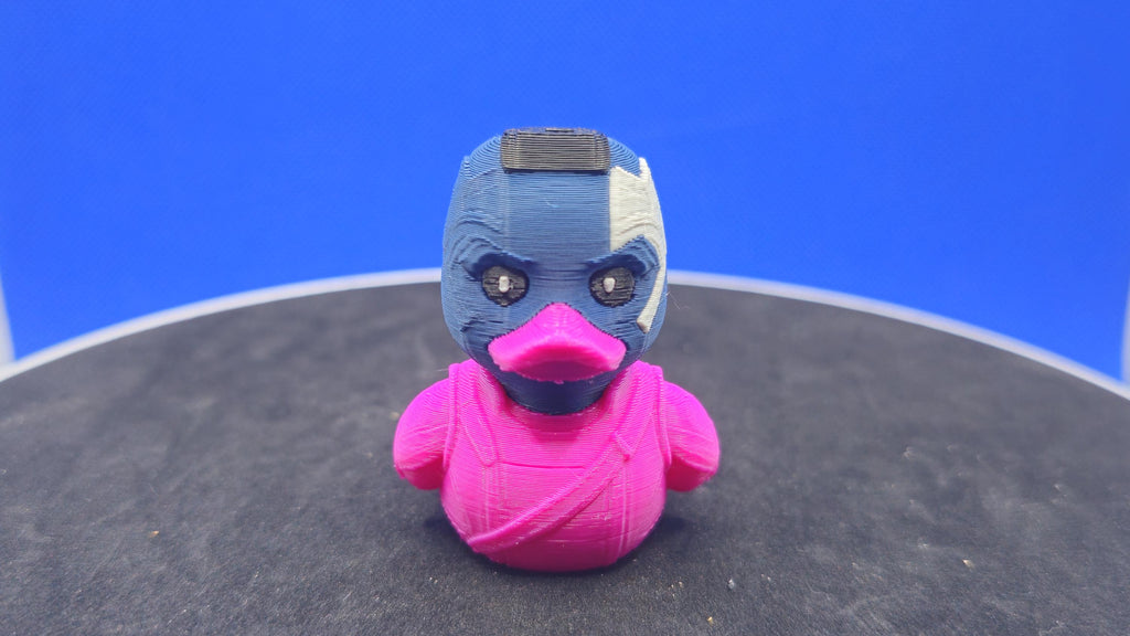 Guardians-Style Duck Set – 6-Piece Space Hero Bundle, 3D Printed Collectibles